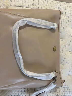 Coach Taupe Tote Bag - Women's Shoulder Handbag